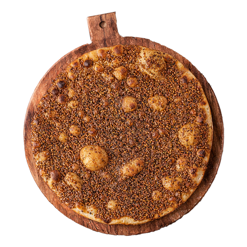 Manakisch Za’atar aus dem Ofen
